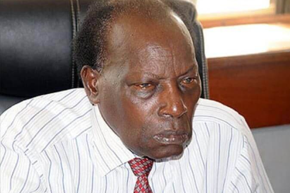 Prof. George Kanyeihamba during his years of service Prof. George Kanyeihamba during his years of service